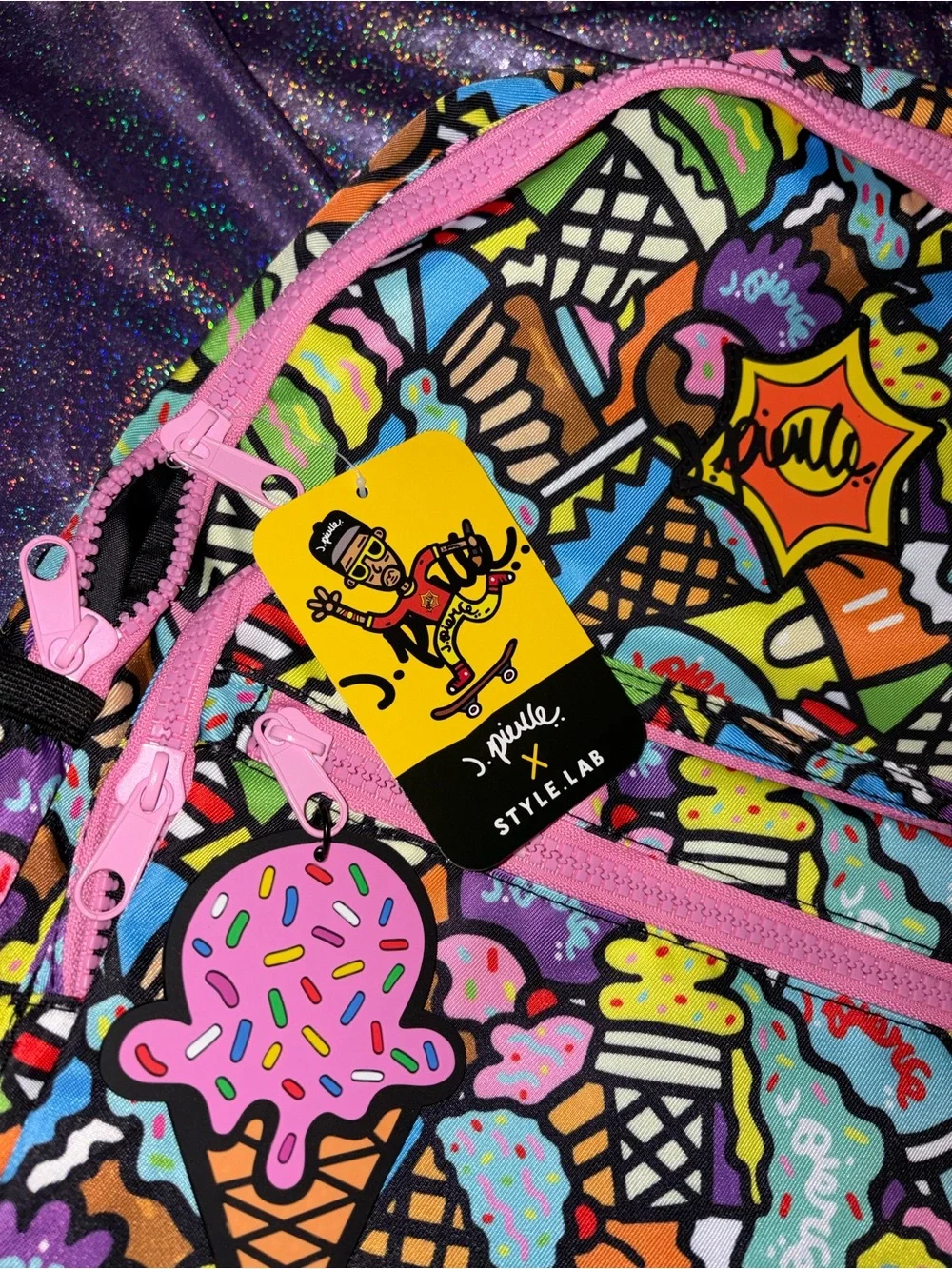 Ice cream Jpierce Backpack